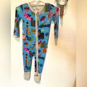 Birdie Bean Kane Convertible Romper Footy Size 3-6 Month EUC